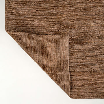 Griffin Rustic Farmhouse Woven Jute Solid Area Rug